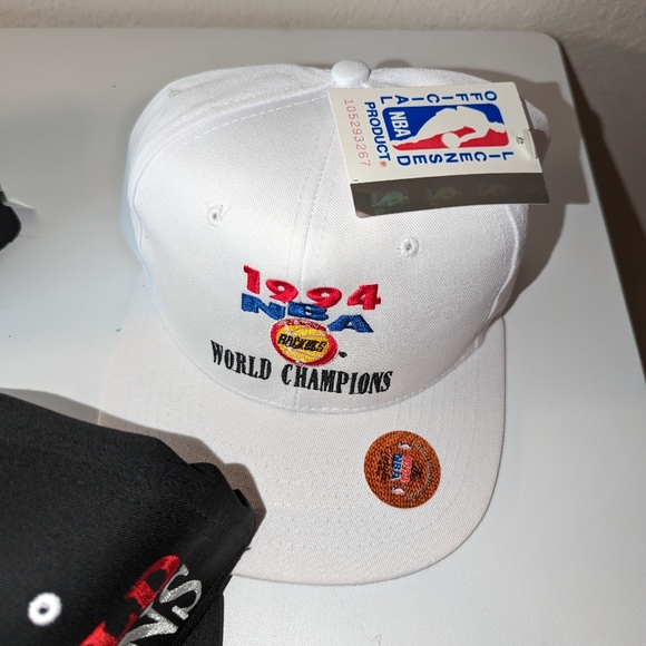 Vintage 1994 Houston Rockets NBA World Champions Starter Snapback Hat Cap RARE - Picture 2 of 7